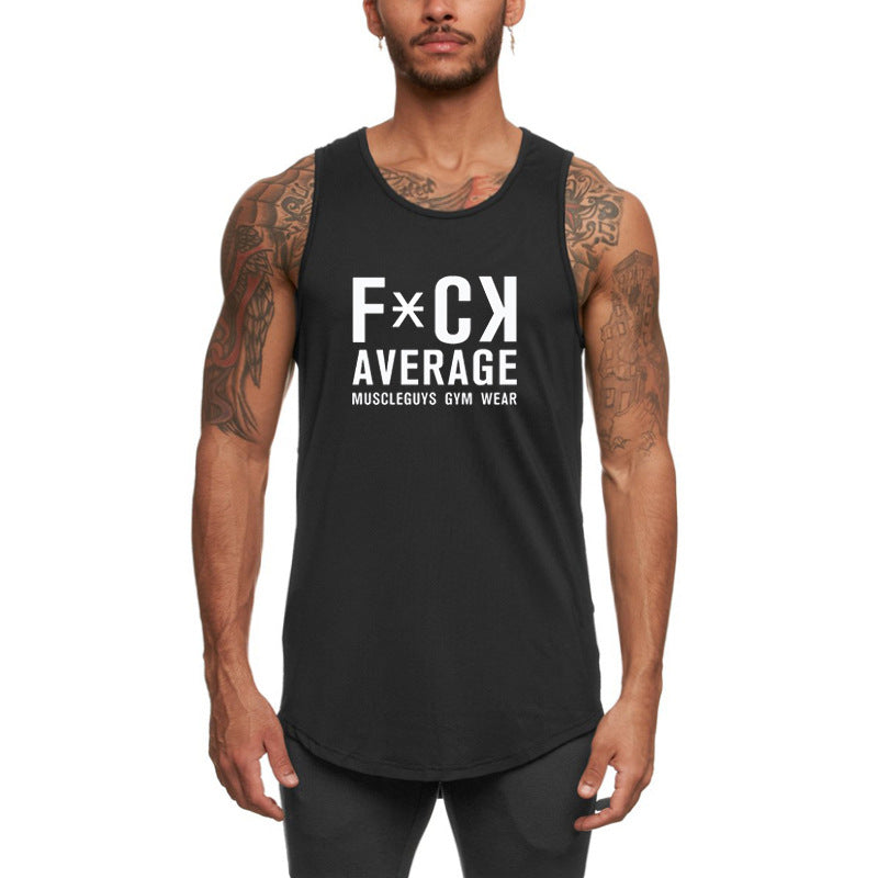 Mens Quick Dry Gym Muscle Vest
