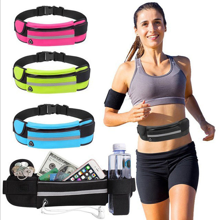 Slim Fitness Waist Running Belt Bag