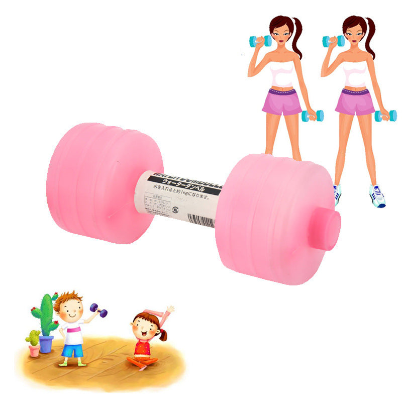Water Dumbbell Fitness Training Equipment
