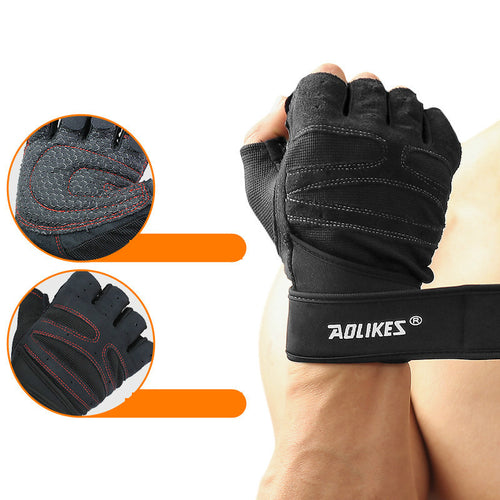 Breathable Non Slip Fitness Gym Gloves
