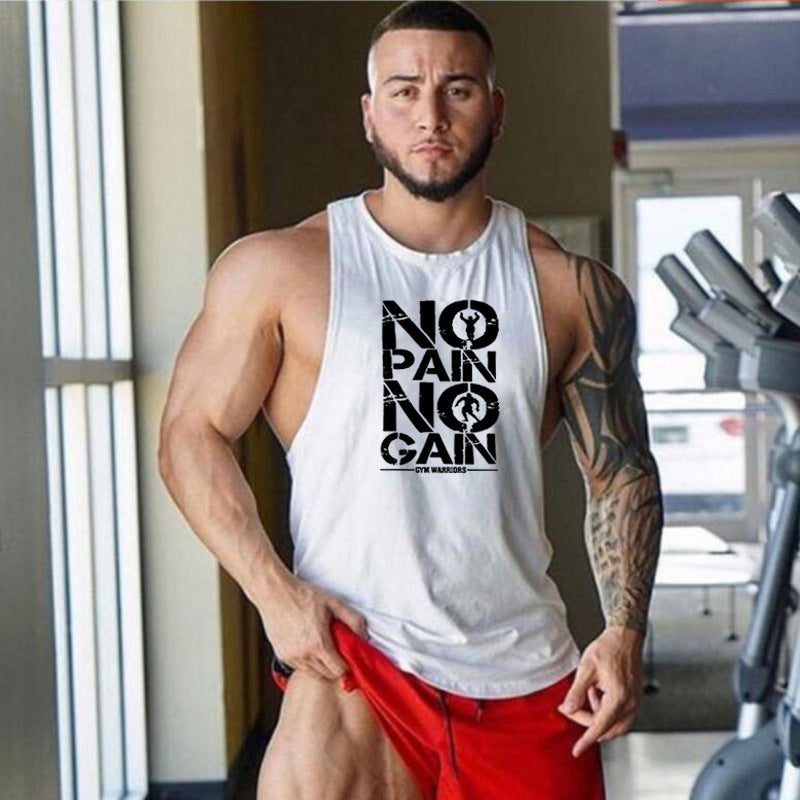 Men's Bodybuilding Gym Training Vest