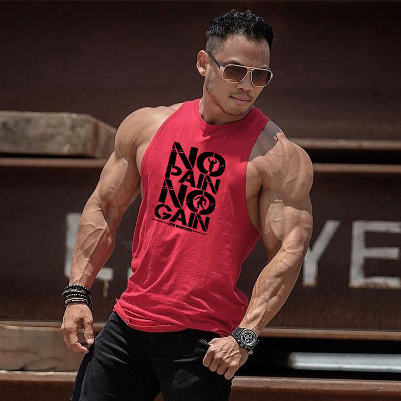 Men's Bodybuilding Gym Training Vest