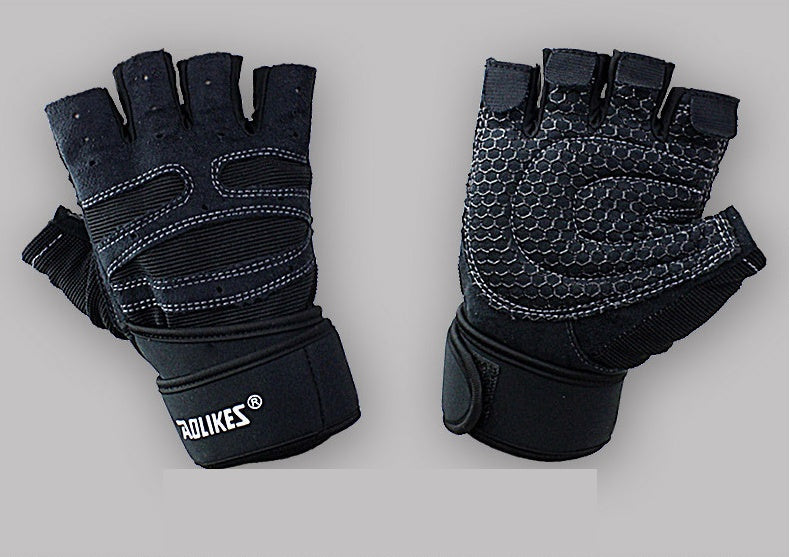 Breathable Non Slip Fitness Gym Gloves