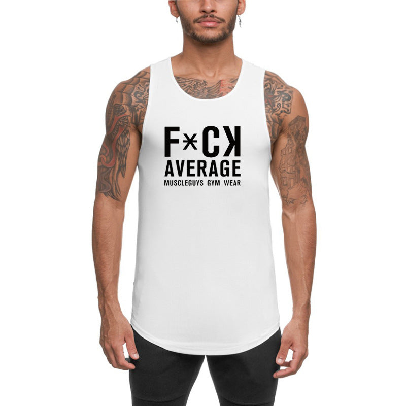 Mens Quick Dry Gym Muscle Vest