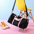 Separate Dry and Wet Sports Gym Bag, Female Hand Travel Bag