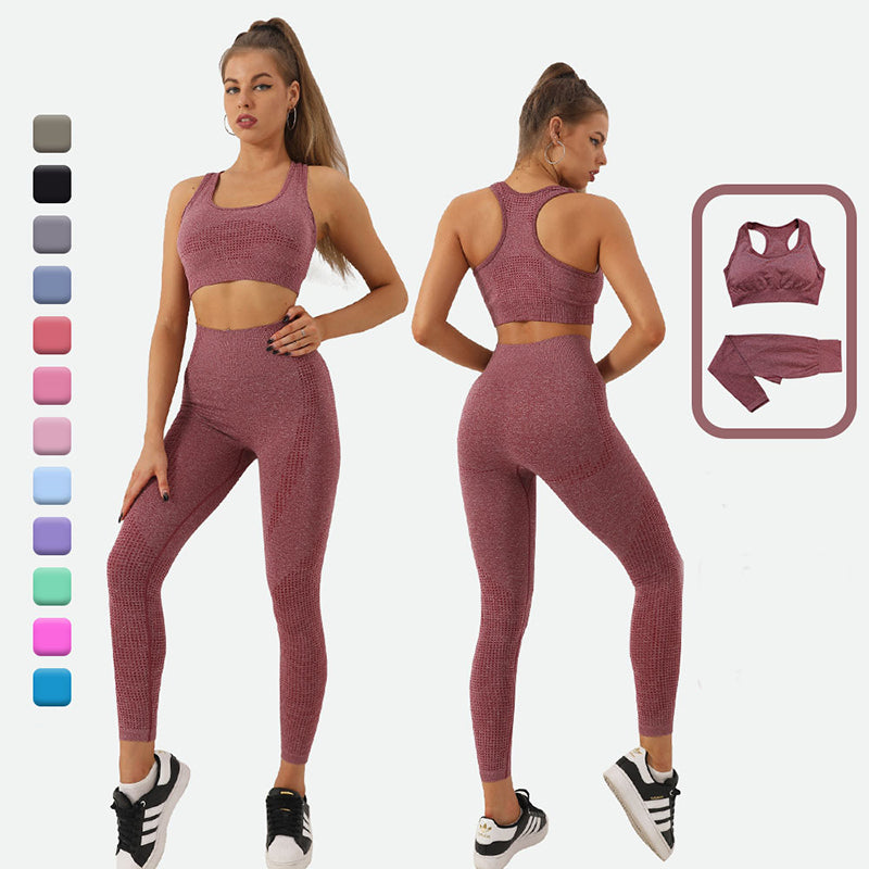 2-Piece Seamless Yoga Set for Women