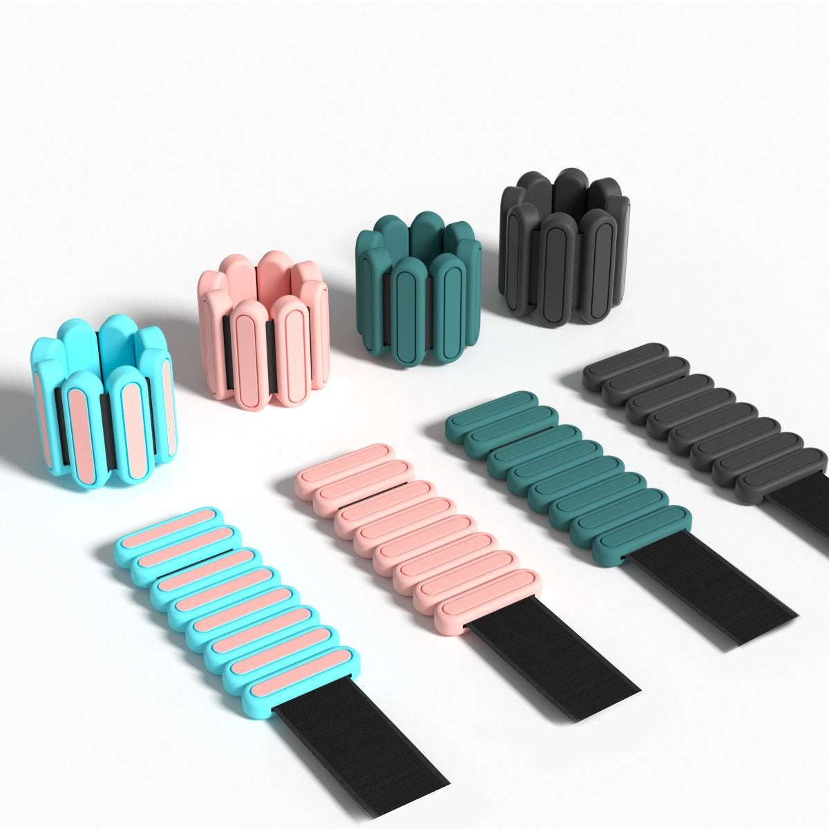 Silicone Fitness Bracelet for Weight Training
