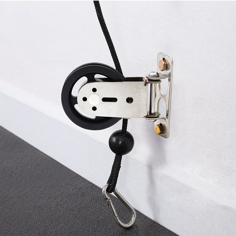 Stainless Steel Rotating Fitness Pulley