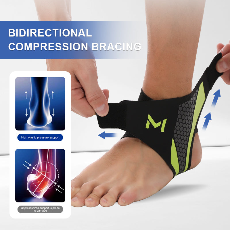 Copper Ankle Compression Sleeves Gym Support Brace