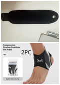 Copper Ankle Compression Sleeves Gym Support Brace