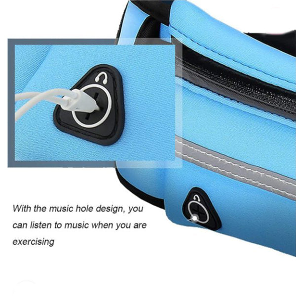 Slim Fitness Waist Running Belt Bag