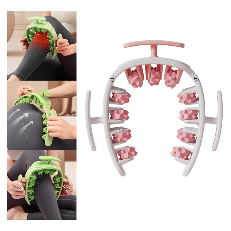 Multifunctional Manual Body Massage Roller Tool