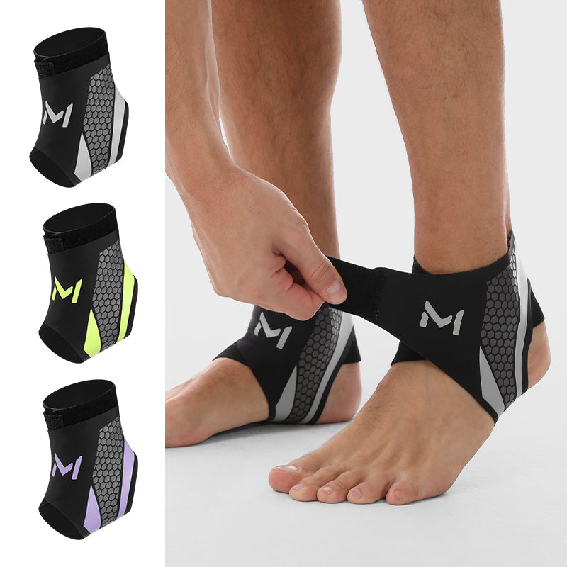 Copper Ankle Compression Sleeves Gym Support Brace