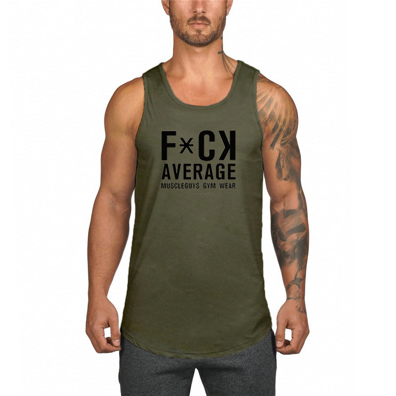 Mens Quick Dry Gym Muscle Vest
