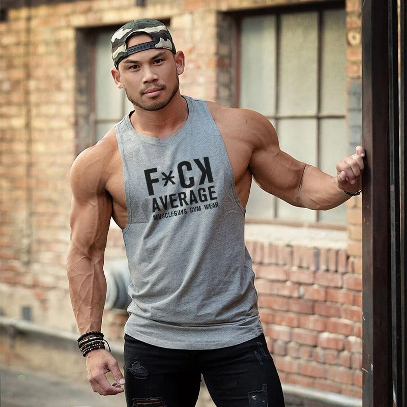 Mens Quick Dry Gym Muscle Vest
