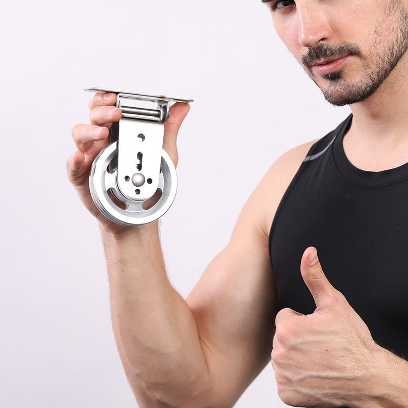 Stainless Steel Rotating Fitness Pulley